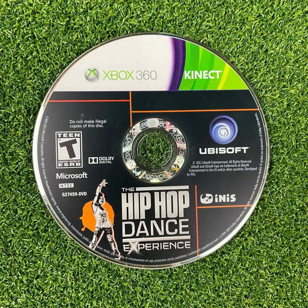 The Hip Hop Dance Experience (Microsoft Xbox 360, 2012) Disc Only Tested